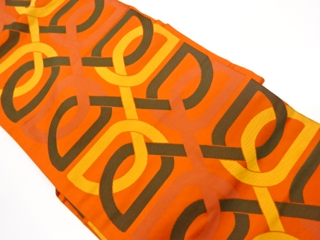 JAPANESE NAGOYA OBI / WOVEN ABSTRACT
